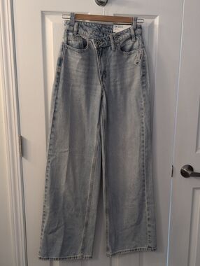 Re/Done Light Blue Wide-Leg Jeans